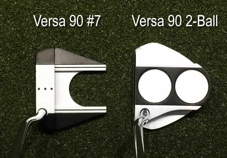 Odyssey Putters Versa 90 #7 and 90 2-Ball