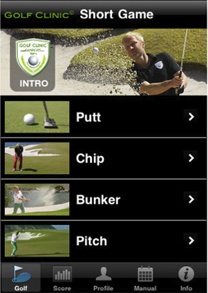 Golf Clinic Short Game Golf App