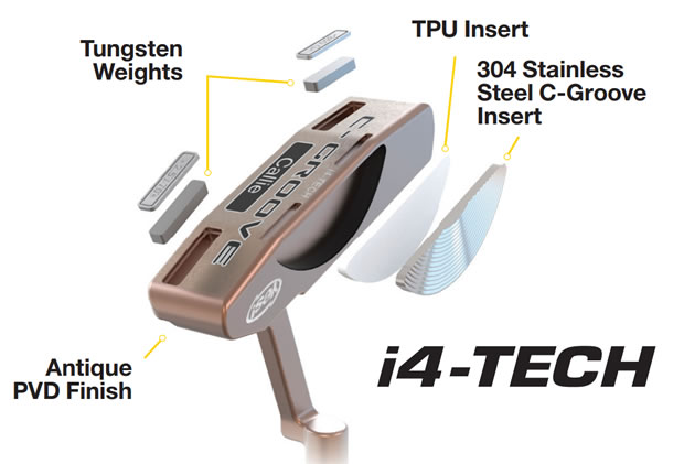 Yes! i4 Tech Putters With A New Antique Finish - Golfalot